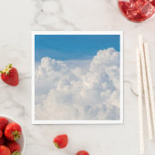 Wolken im Himmel Serviette (Beispiel)