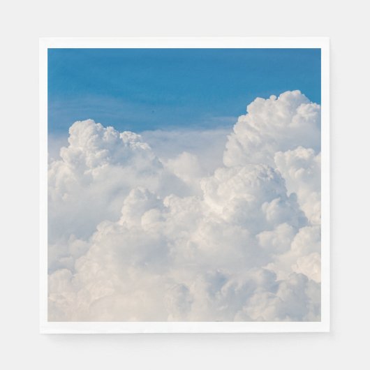 Wolken im Himmel Serviette (Vorderseite)