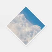 Wolken im Himmel Serviette (Ecke)