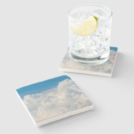 Wolken im Himmel Steinuntersetzer