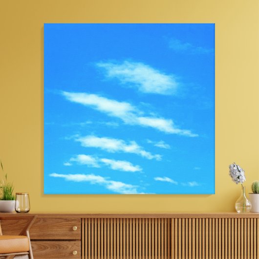 Wolken im Himmel von Ottawa. Jetzt kaufen Leinwanddruck (Insitu (Wohnzimmer))