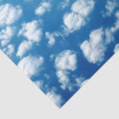 Wolken im Himmelsmuster Seidenpapier (Ausschnitt)