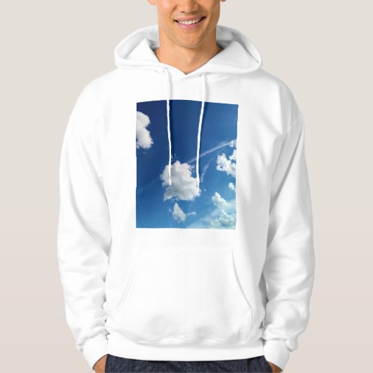 Wolken im Licht Hoodie (Vorderseite)