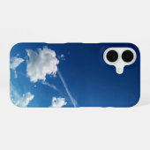 Wolken im Licht iPhone 16 Hülle (Rückseite (Horizontal))