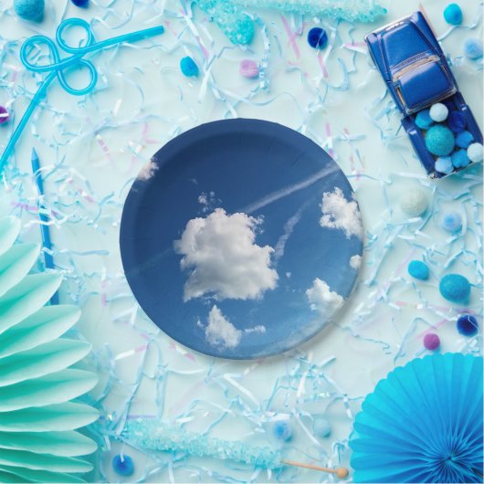 Wolken im Licht Pappteller (Party)