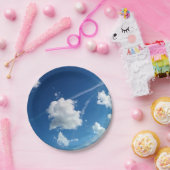 Wolken im Licht Pappteller (Party)
