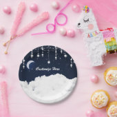 Wolken im Sternenhimmel Pappteller (Party)