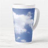 Wolken in blauem Himmel Milchtasse (Rechte Ecke)