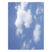 Wolken in blauem Himmel Tischdecke (Vorderseite)