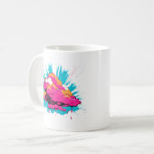Wolken in den 90er Jahren Kaffeetasse (Vorderseite Links)