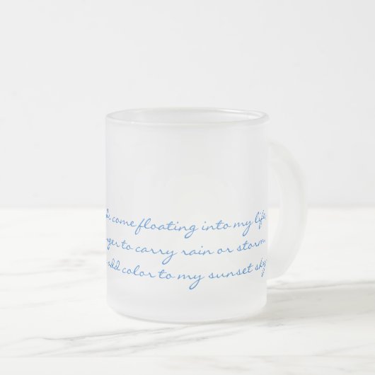 Wolken in der Himmel Tasse (VorderseiteRechts)