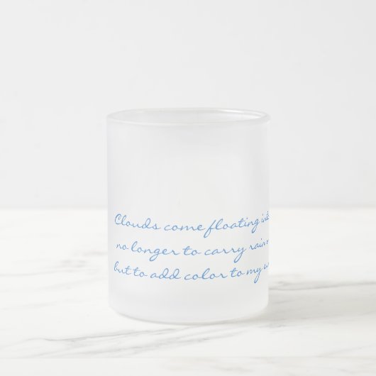 Wolken in der Himmel Tasse (Mittel)