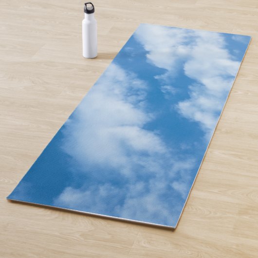 Wolken in der Sky Fotografy Elegant Blue White Yogamatte (Beispiel)