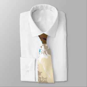 Wolken in meinem Kaffee Krawatte