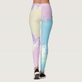 Wolken in meinem Kaffee Leggings (Rückseite)