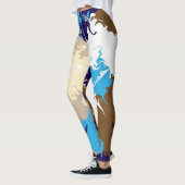 Wolken in meinem Kaffee Leggings (Links)