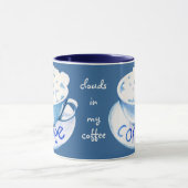 Wolken in meiner Kaffee-Tasse Tasse (Zentrum)