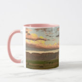 Wolken in Namibia Goldene Stunde Tasse (Links)