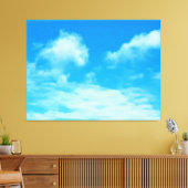 Wolken in Ottawa Blauer Himmel. Jetzt kaufen Leinwanddruck (Insitu (Wohnzimmer))