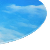 Wolken in Ottawa Blauer Himmel. Jetzt kaufen Schneidebrett (Ecke)