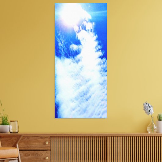 Wolken in Ottawa sonniger Himmel. Jetzt kaufen Leinwanddruck (Insitu (Wohnzimmer))