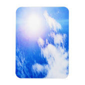 Wolken in Ottawa sonniger Himmel. Jetzt kaufen Magnet (Vertikal)