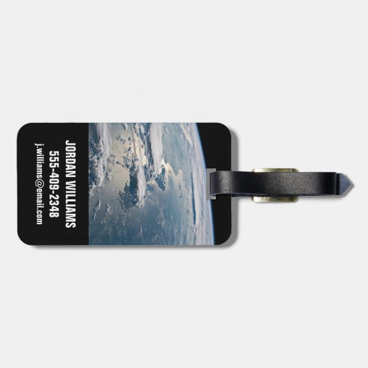 Wolken in Sumatra, Indonesien. Gepäckanhänger (Rückseite horizontal)