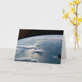 Wolken in Sumatra, Indonesien. Karte (Gelbe Blume)