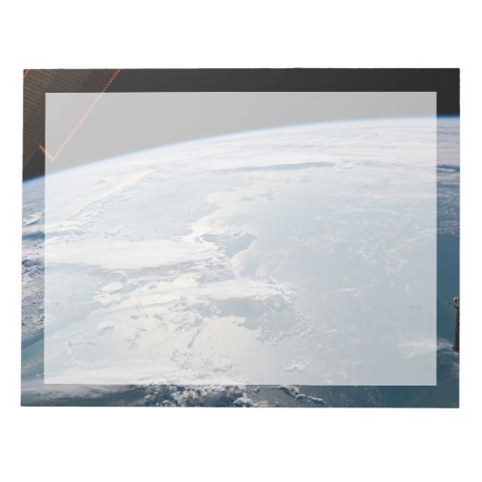 Wolken in Sumatra, Indonesien. Notizblock (Vorderseite)