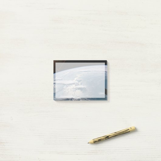 Wolken in Sumatra, Indonesien. Post-it Klebezettel (Auf Schreibtisch)