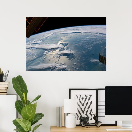Wolken in Sumatra, Indonesien. Poster (Heimbüro)