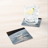 Wolken in Sumatra, Indonesien. Rechteckiger Pappuntersetzer (Vor Ort)