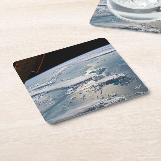 Wolken in Sumatra, Indonesien. Rechteckiger Pappuntersetzer (angewinkelt)