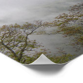 Wolken inmitten der blauen Ridge Mountains, NC Poster (Ecke)