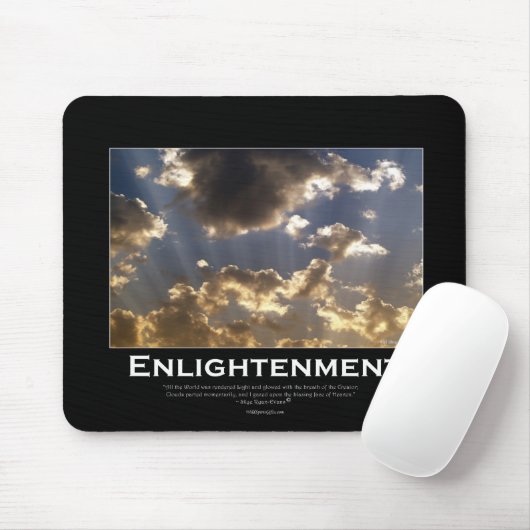 Wolken Inspirationsgeschenke Mousepad (Mit Mouse)