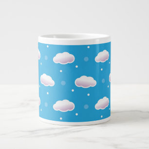 Wolken Jumbo-Tasse