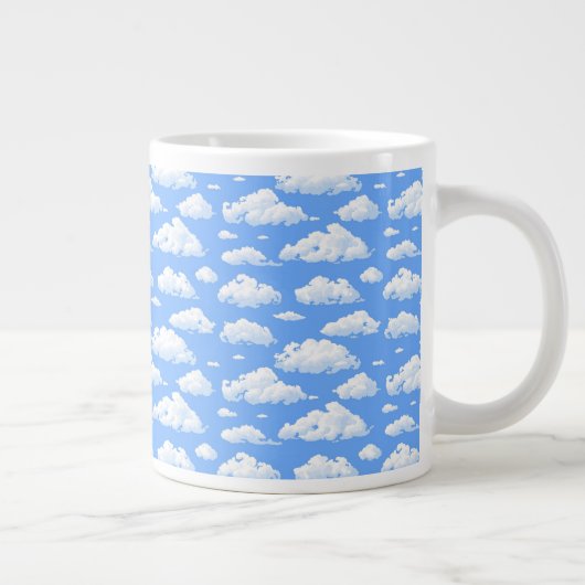 Wolken Jumbo-Tasse (Rechts)