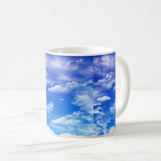 Wolken Kaffeetasse (VorderseiteRechts)