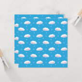 Wolken Karte (Vorderseite/Rückseite Beispiel)