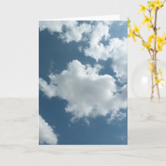 Wolken Karte (Gelbe Blume)