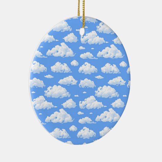 Wolken Keramik Ornament (Rechts)
