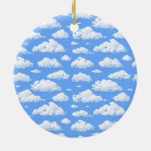 Wolken Keramik Ornament (Hinten)