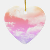 Wolken Keramik Ornament (Vorne)