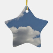 Wolken Keramik Ornament (Hinten)