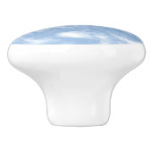 Wolken Keramik Pull Keramikknauf (Seitenansicht)