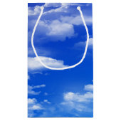 Wolken Kleine Geschenktüte (Rückseite)