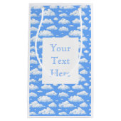 Wolken Kleine Geschenktüte (Vorderseite)