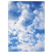 Wolken-Klemmbrett Klemmbrett (Rückseite)