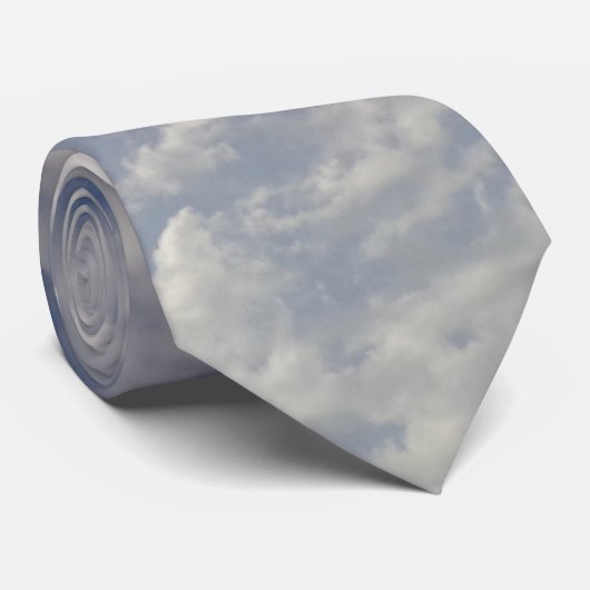Wolken-Krawatte Krawatte (Gerollt)