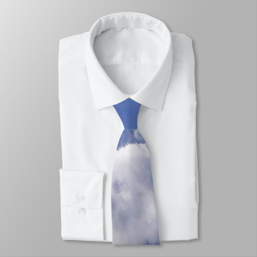 Wolken-Krawatte Krawatte (Gebunden)
